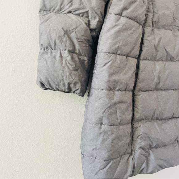 The North Face Women’s Puffer Coat Long Gray Hooded Jacket - Picture 7 of 7